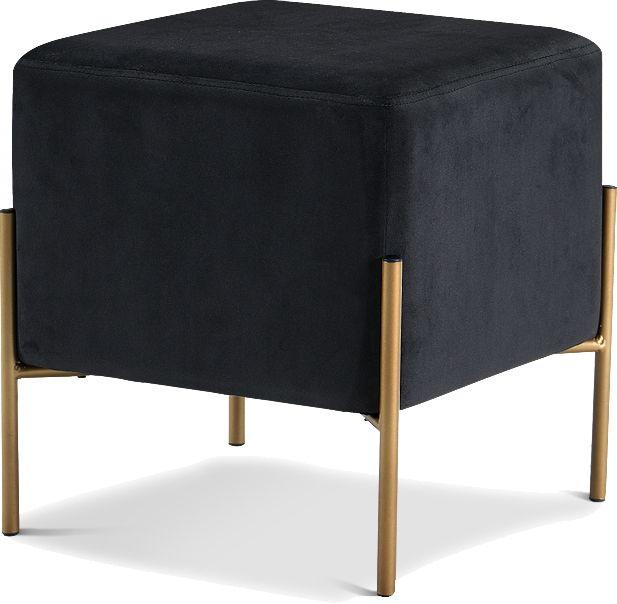 Meridian Furniture - Isla - Stool Ottoman - 5th Avenue Furniture