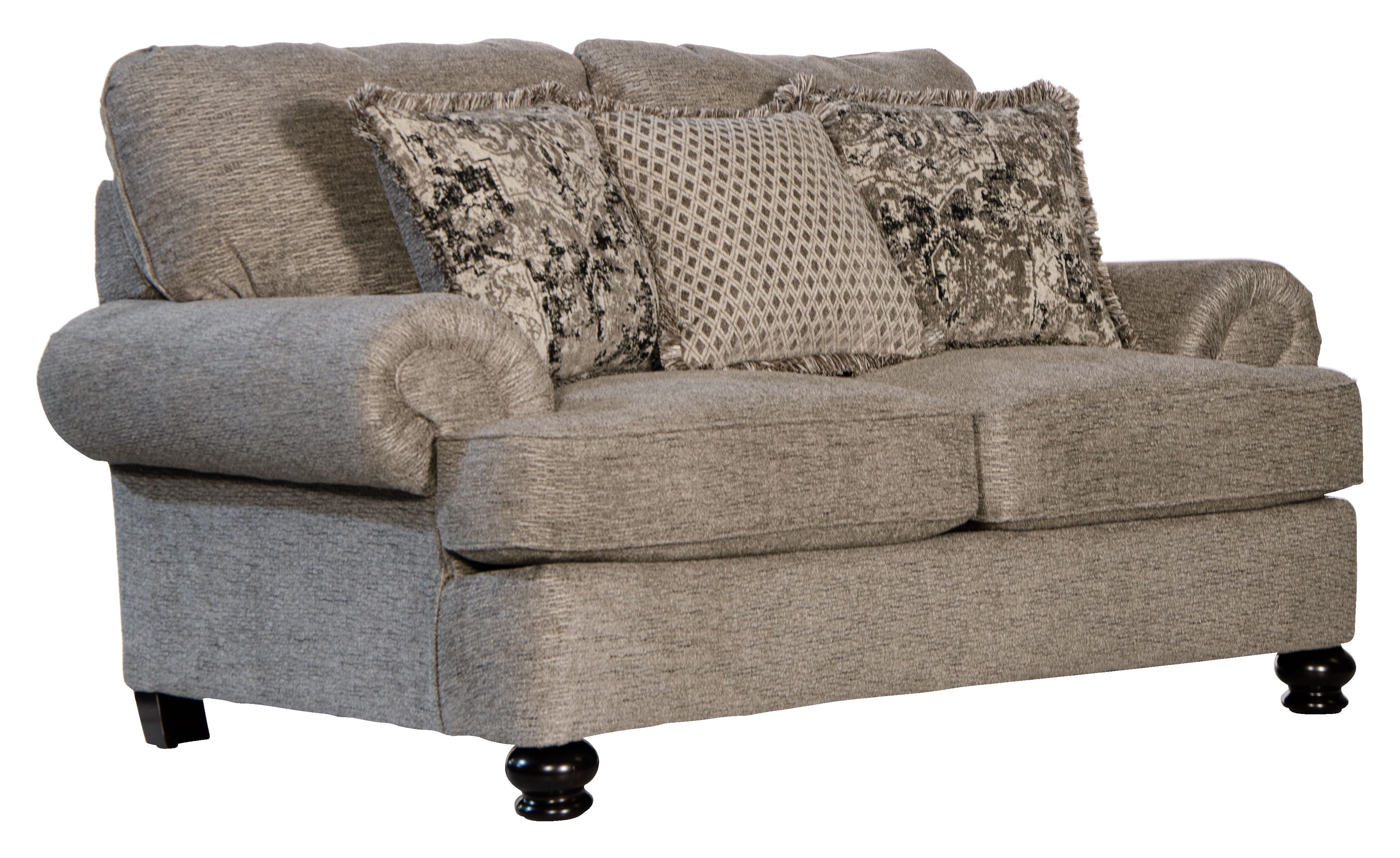 Freemont - Loveseat - Pewter - 5th Avenue Furniture