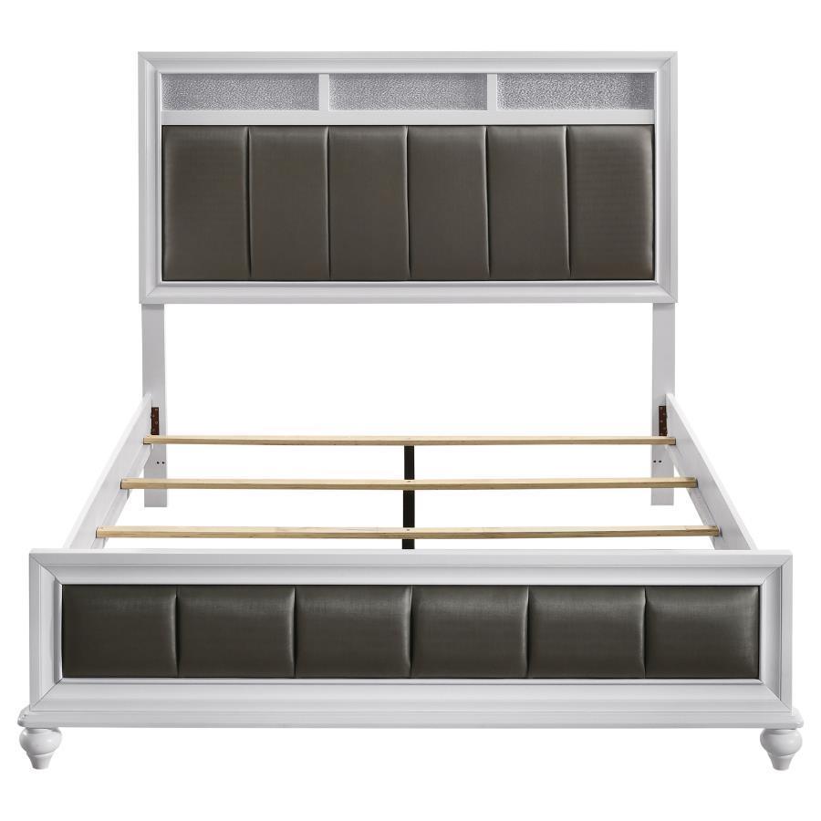 CoasterEveryday - Barzini - Upholstered Panel Bed - 5th Avenue Furniture