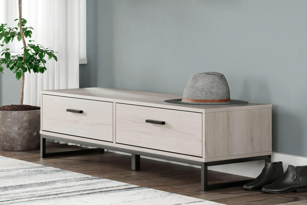 Ashley Furniture - Socalle - Light Natural - Storage Bench - 5th Avenue Furniture