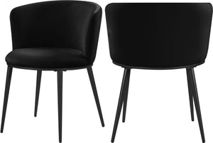 Meridian Furniture - Skylar - Dining Chair (Set of 2) - 5th Avenue Furniture