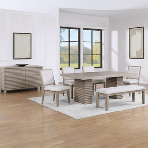 Steve Silver Furniture - Lily - Bench - Gray - 5th Avenue Furniture