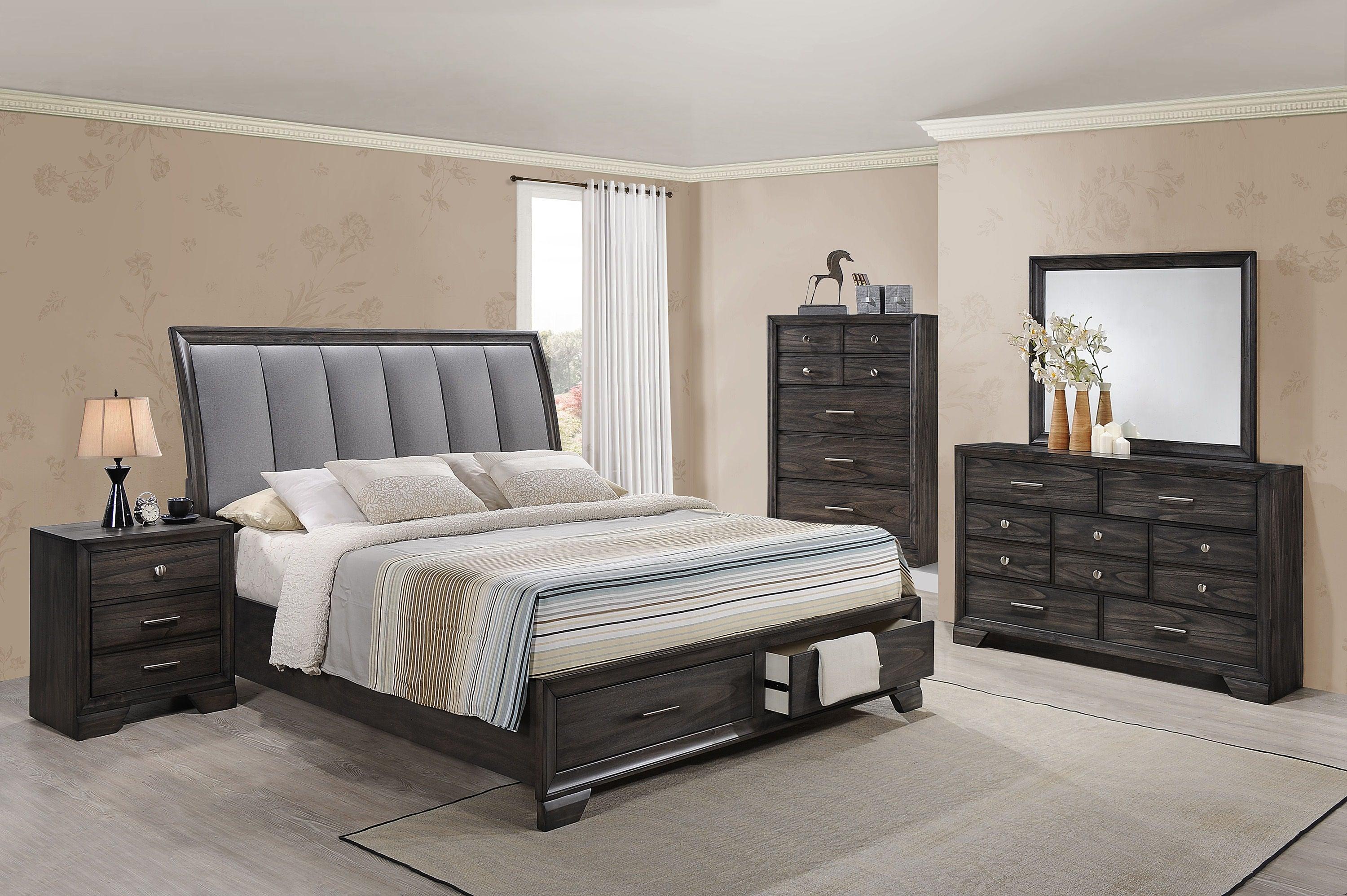 Crown Mark - Jaymes - Chest - Gray - 5th Avenue Furniture