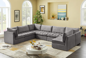 Meridian Furniture - Jacob - Modular Sectional - 5th Avenue Furniture