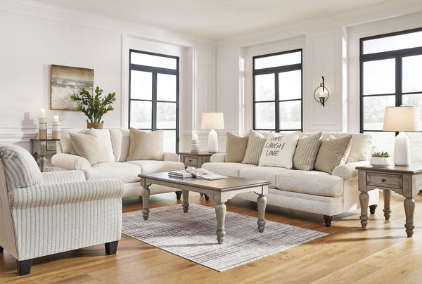 Signature Design by Ashley® - Valerani - Sandstone - Sofa, Loveseat, Accent Chair - 5th Avenue Furniture