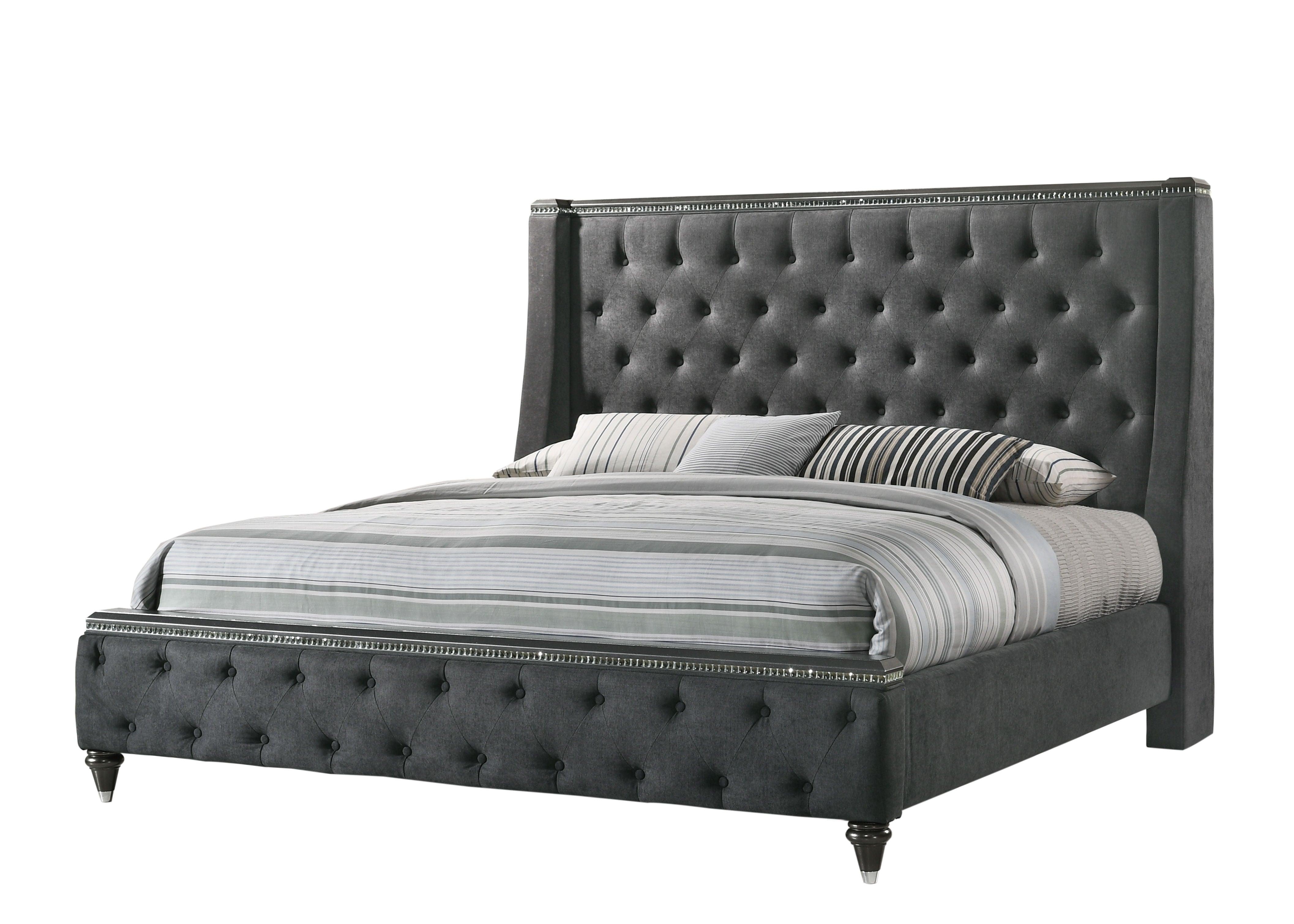 Crown Mark - Giovani - Upholstered Bed - 5th Avenue Furniture