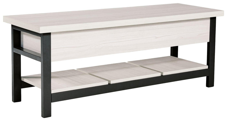 Signature Design by Ashley® - Rhyson - Storage Bench - 5th Avenue Furniture