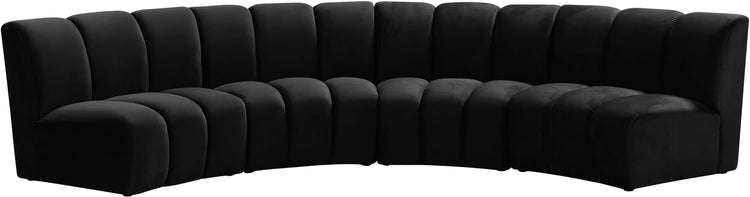 Meridian Furniture - Infinity - 4 Pc. Modular Sectional - 5th Avenue Furniture