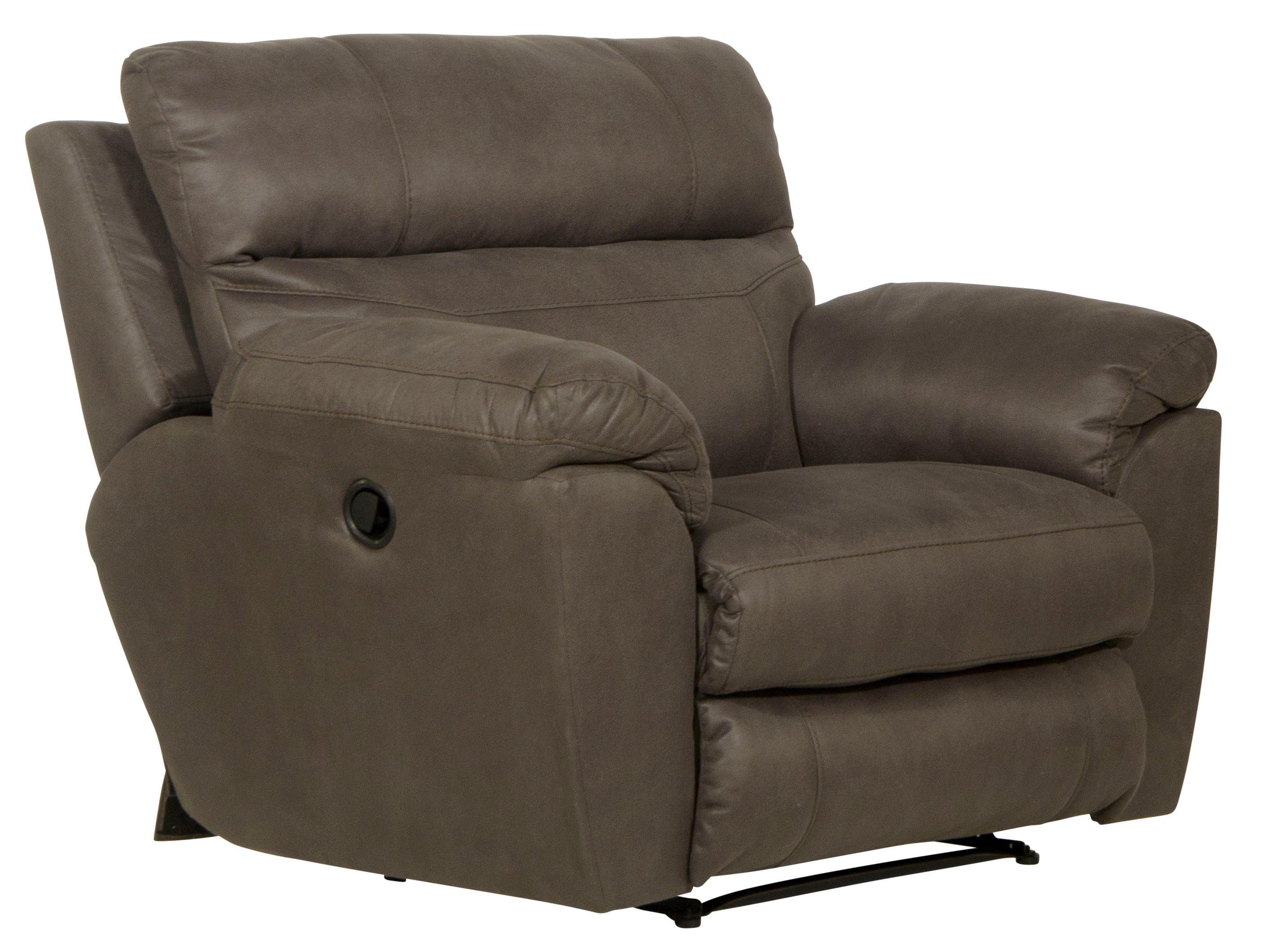 Catnapper - Atlas - Recliner - Charcoal - 5th Avenue Furniture