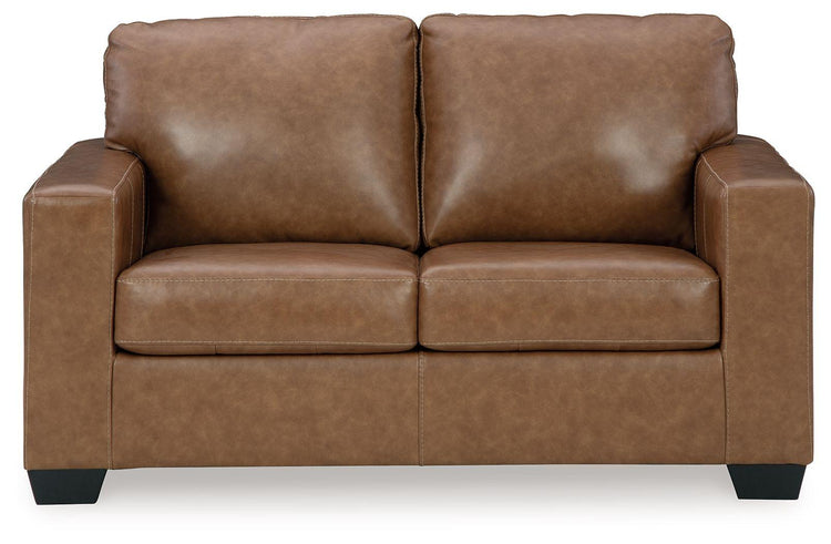 Signature Design by Ashley® - Bolsena - Caramel - Loveseat - 5th Avenue Furniture