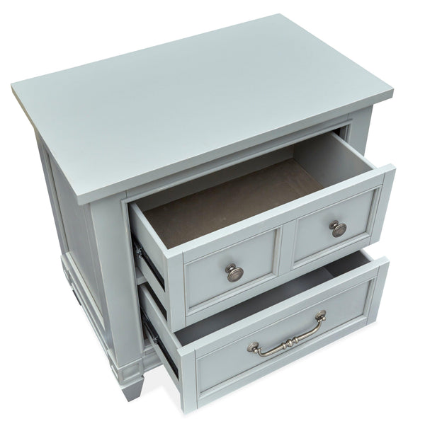 Magnussen Furniture - Glenbrook - Drawer Nightstand - Pebble - 5th Avenue Furniture