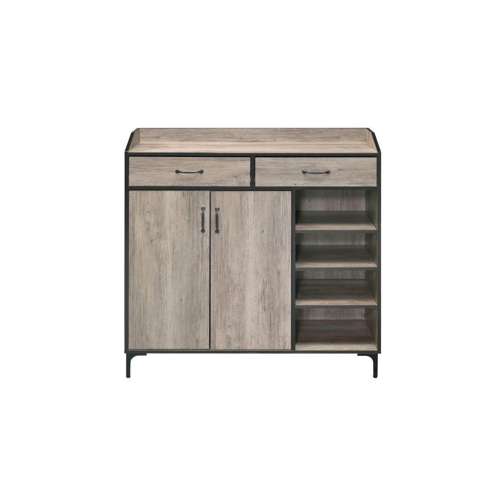 ACME - Pavati - Cabinet - Rustic Gray Oak - 48" - 5th Avenue Furniture