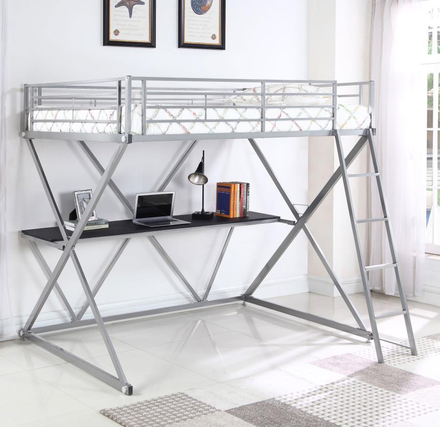 CoasterEveryday - Hyde - Workstation Loft Bed - 5th Avenue Furniture