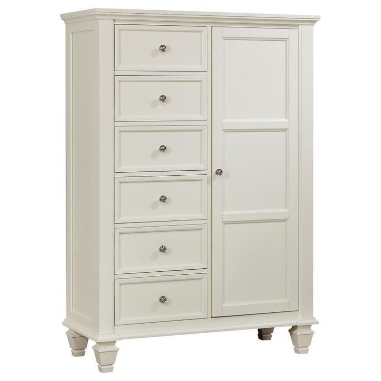 CoasterEssence - Sandy Beach - Man’s Chest with Concealed Storage - 5th Avenue Furniture