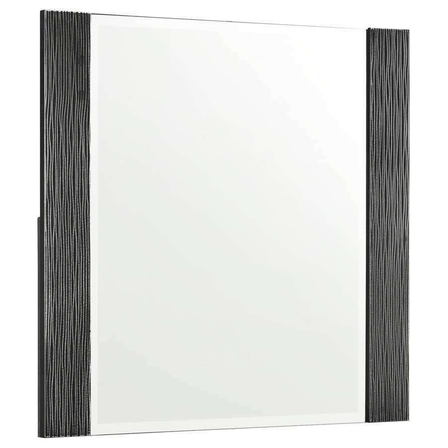 CoasterEveryday - Blacktoft - Rectangle Dresser Mirror - Black - 5th Avenue Furniture