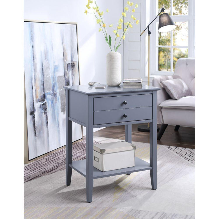 ACME - Grardor - Accent Table (USB Charging Dock) - 5th Avenue Furniture