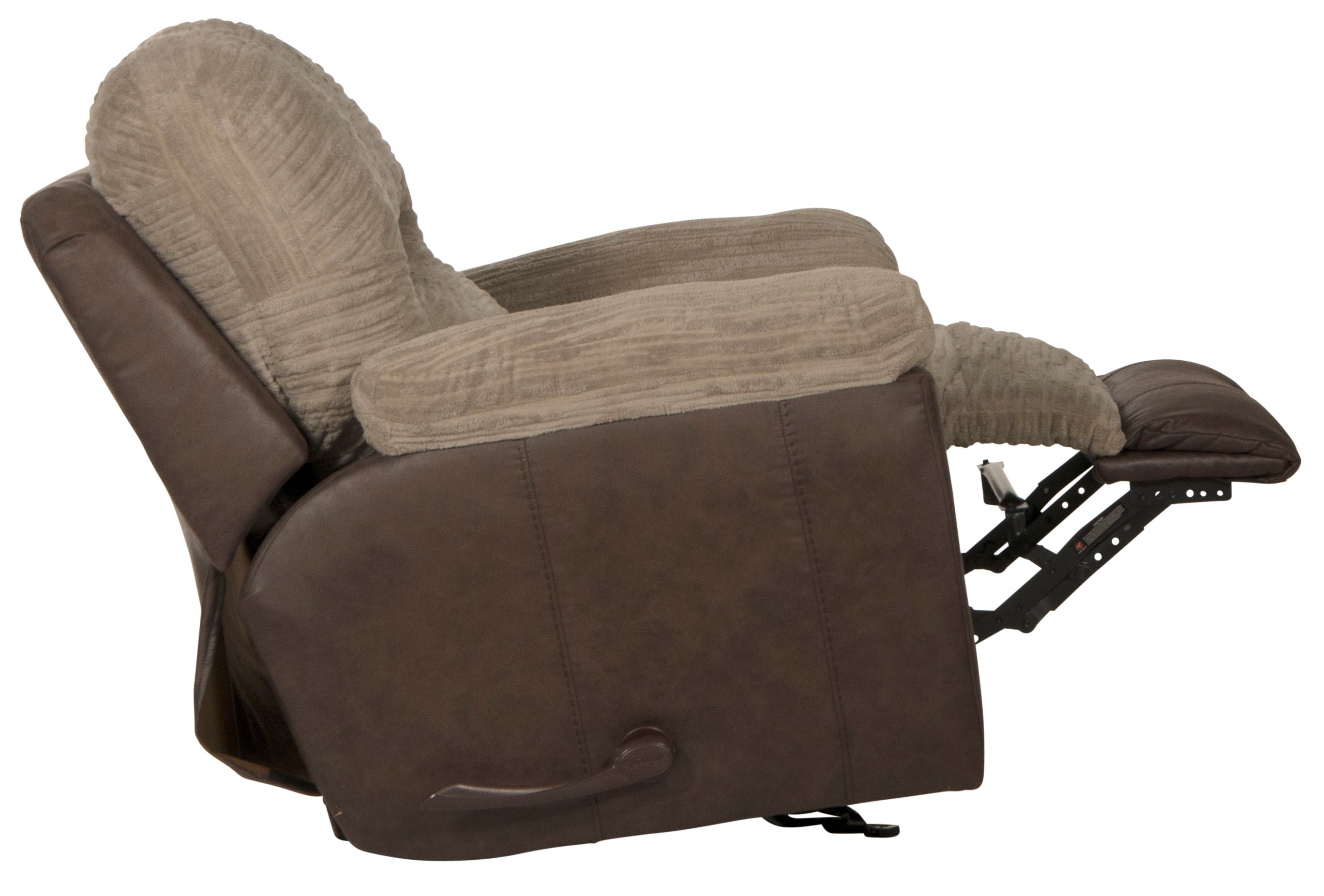 McMahon - Glider Recliner - Bark - 5th Avenue Furniture