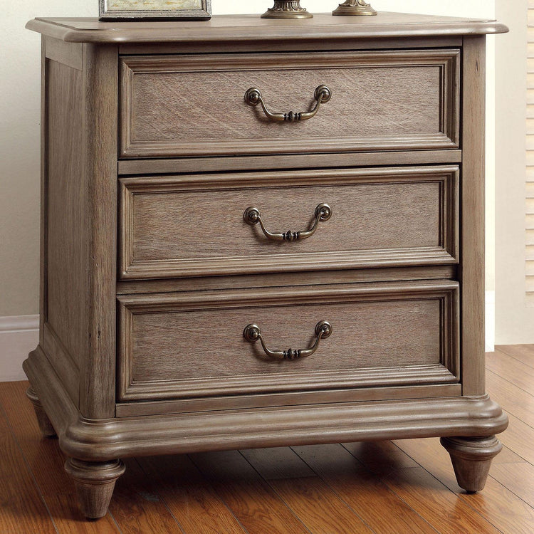 Furniture of America - Belgrade - Nightstand - Rustic Natural - 5th Avenue Furniture