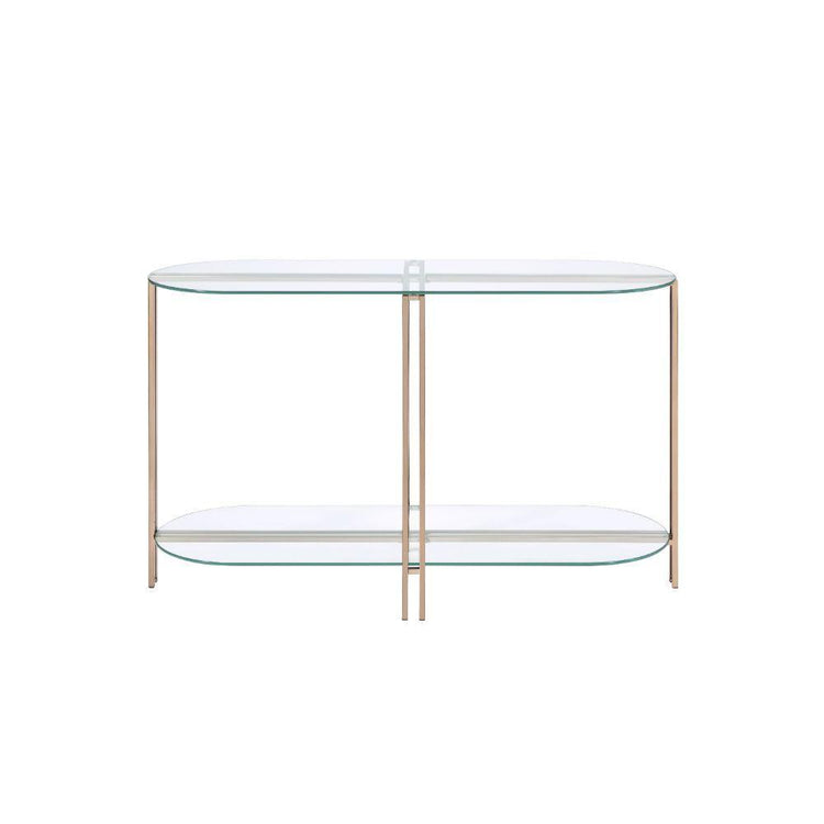 ACME - Veises - Accent Table - Champagne - 5th Avenue Furniture