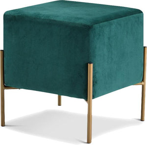 Meridian Furniture - Isla - Stool Ottoman - 5th Avenue Furniture