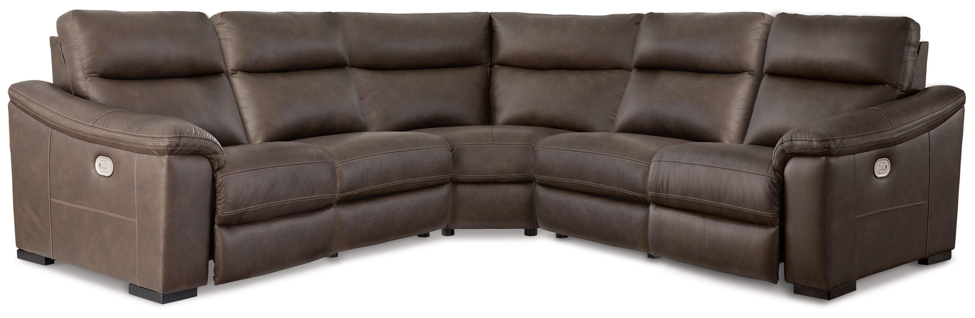 Signature Design by Ashley® - Salvatore - Power Reclining Sectional - 5th Avenue Furniture