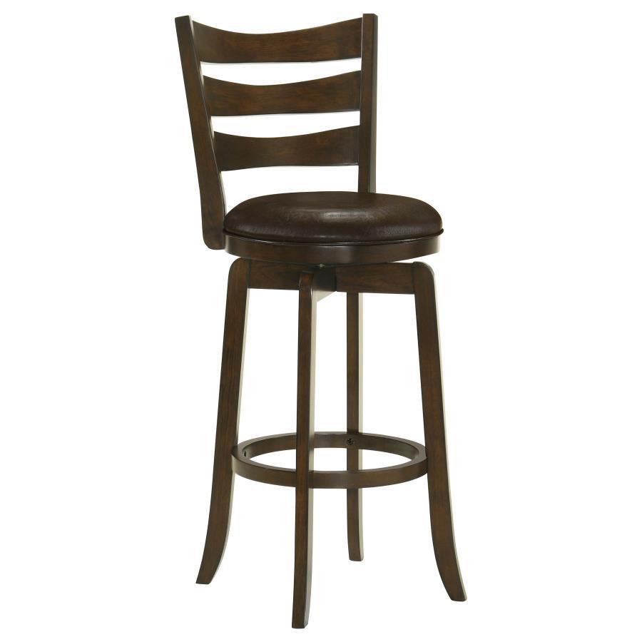 CoasterEssence - Murphy - Ladder Back Swivel Bar Stool - 5th Avenue Furniture