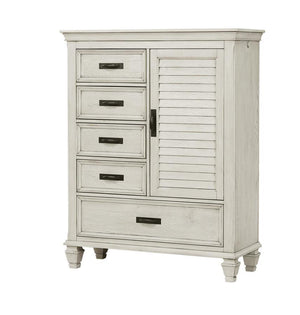 CoasterEssence - Franco - 5-drawer Gentleman’s Chest - 5th Avenue Furniture