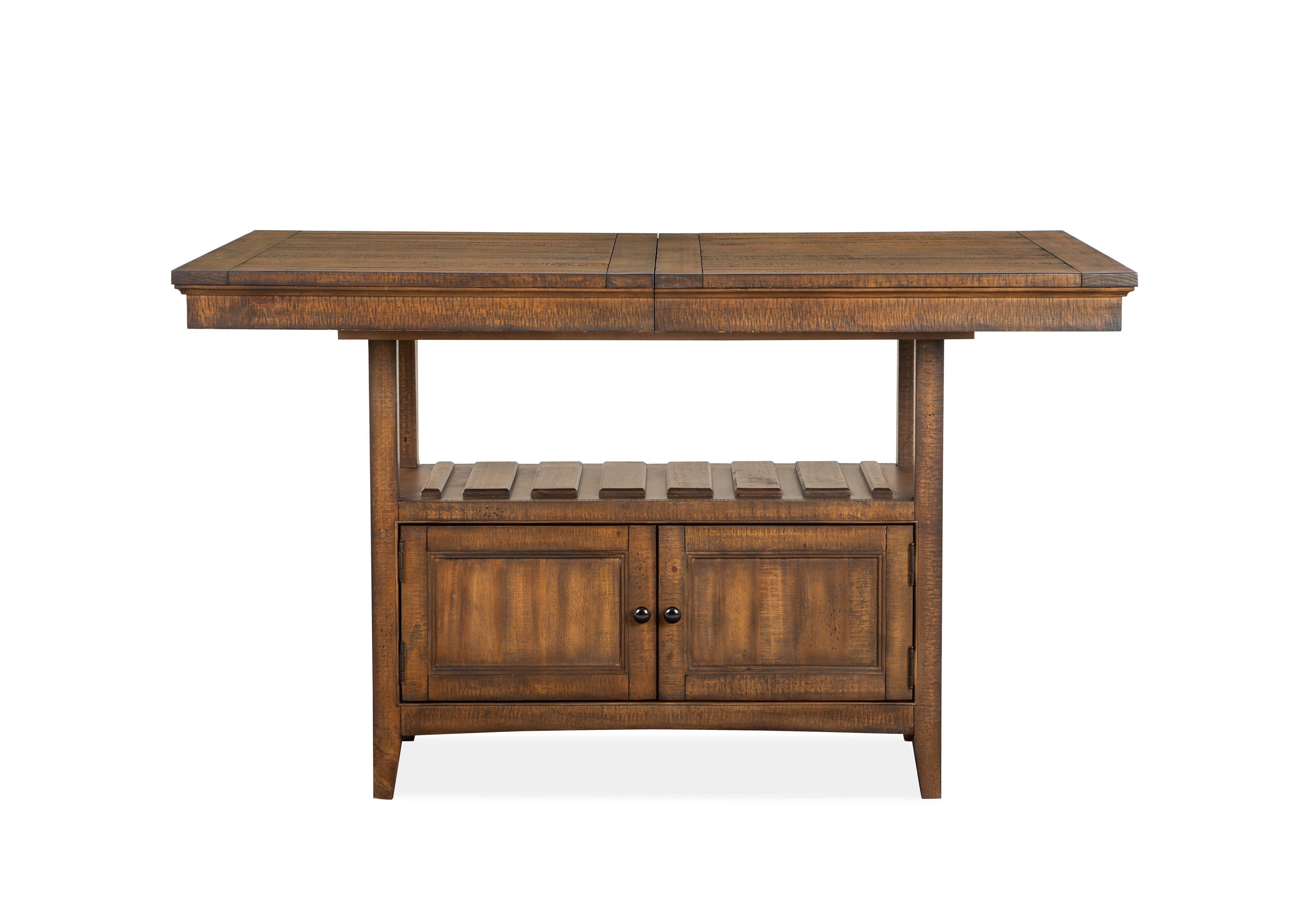 Magnussen Furniture - Bay Creek - Counter Table - Toasted Nutmeg - 5th Avenue Furniture