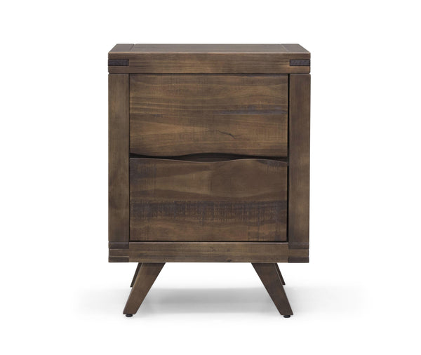 Steve Silver Furniture - Pasco - Nightstand With Glides - Dark Brown - 5th Avenue Furniture