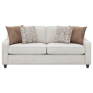 CoasterElevations - Christine - Upholstered Cushion Back Sofa - Beige - 5th Avenue Furniture