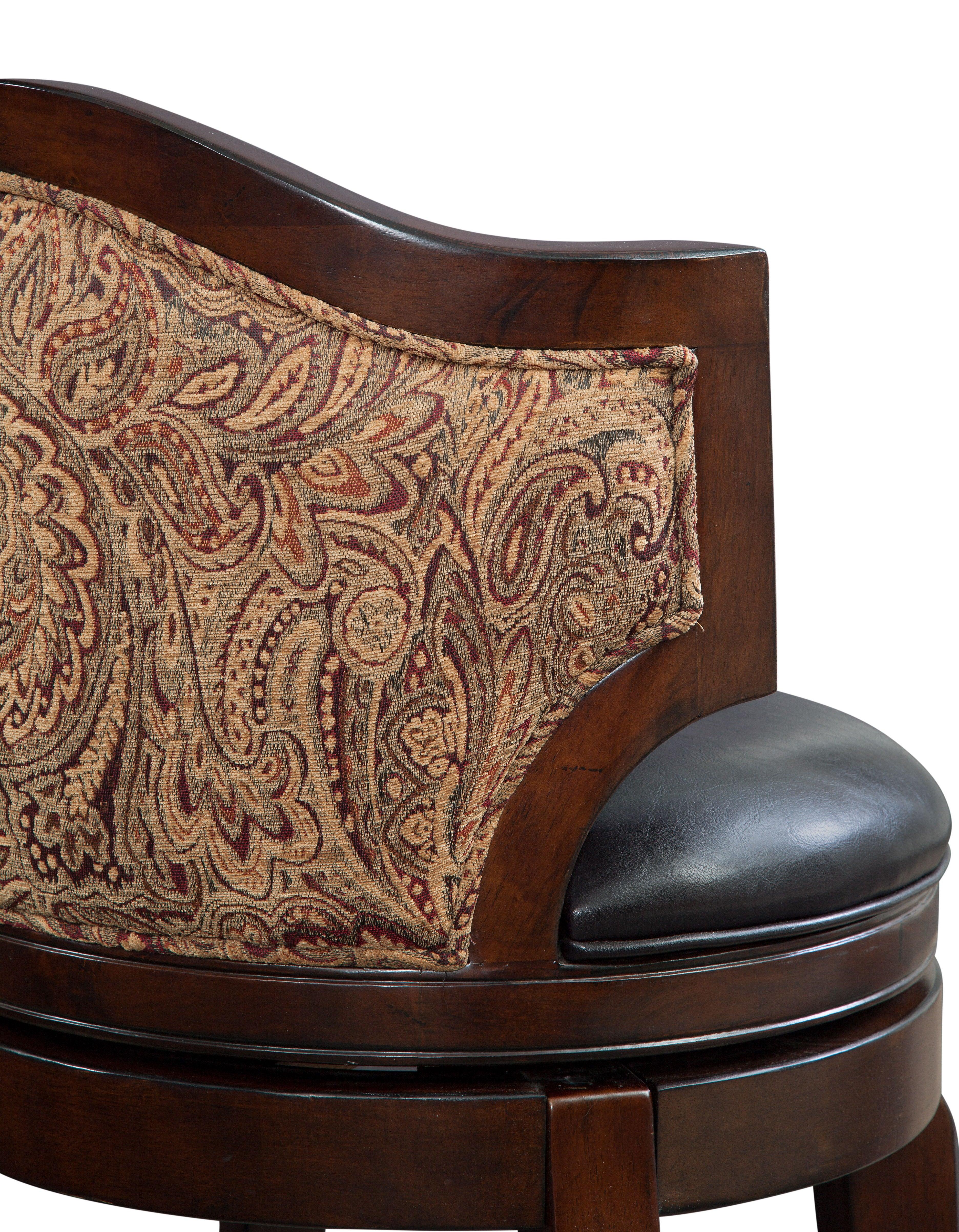 Steve Silver Furniture - Jasper - Bar Chair (Set of 2) - Dark Brown - 5th Avenue Furniture