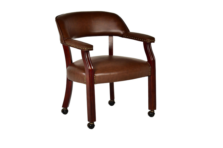 Steve Silver Furniture - Tournament - Arm Chair With Casters - 5th Avenue Furniture