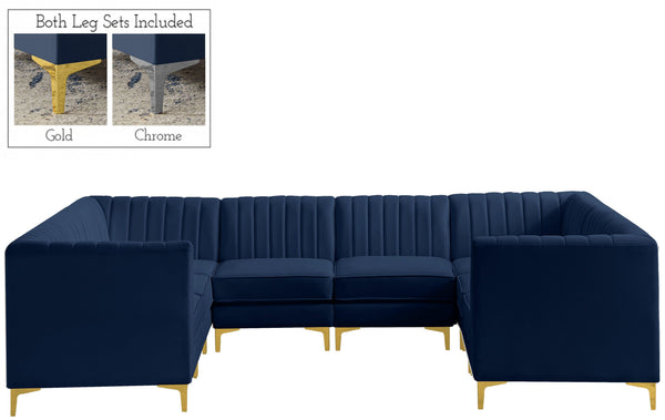 Meridian Furniture - Alina - Modular Sectional - 5th Avenue Furniture