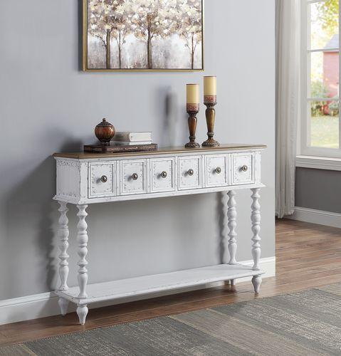 ACME - Bence - Console Table - White - 5th Avenue Furniture