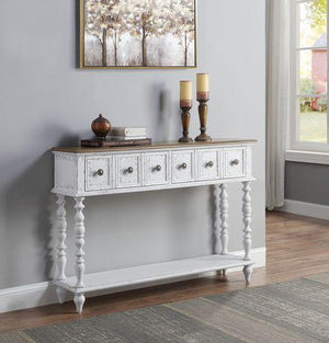 ACME - Bence - Console Table - White - 5th Avenue Furniture