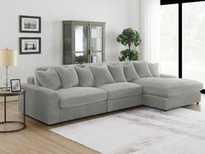 Coaster Fine Furniture - Blaine - 105" Upholstered Reversible Sectional - 5th Avenue Furniture