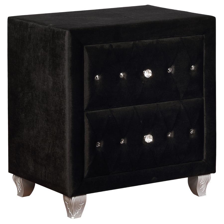 CoasterEssence - Deanna - 2-drawer Rectangular Nightstand - 5th Avenue Furniture