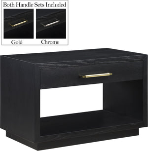 Meridian Furniture - Avery - Night Stand - 5th Avenue Furniture