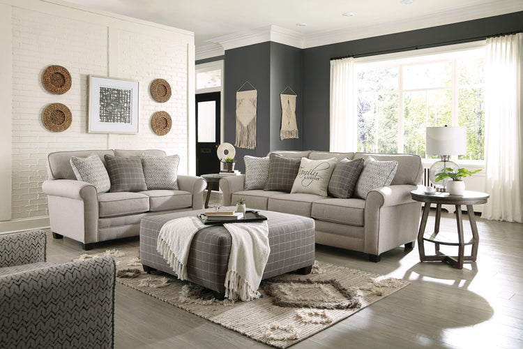 Jackson - Lewiston - Loveseat - Cement - 5th Avenue Furniture