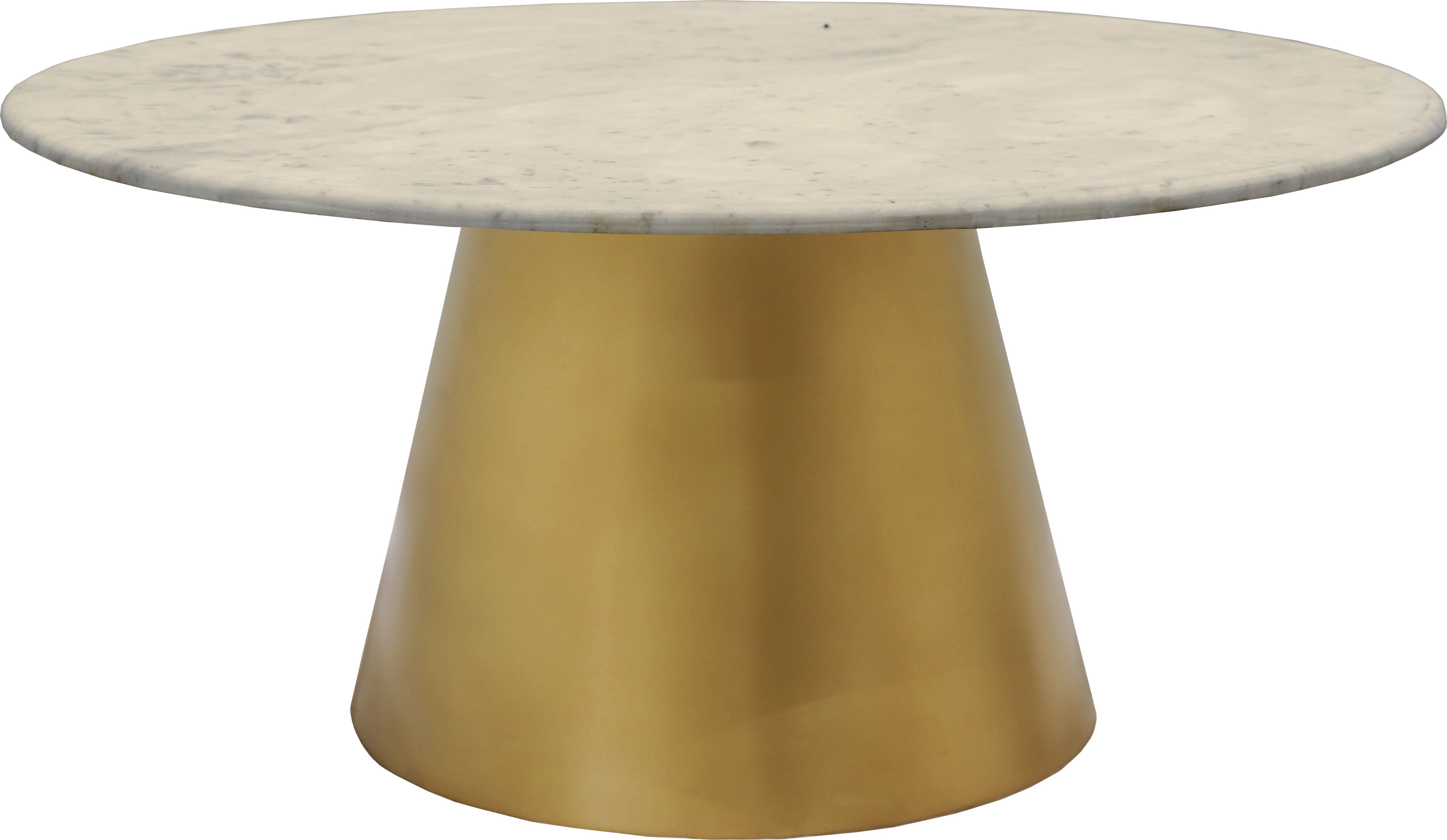 Meridian Furniture - Sorrento - Coffee Table - Gold - Metal - 5th Avenue Furniture