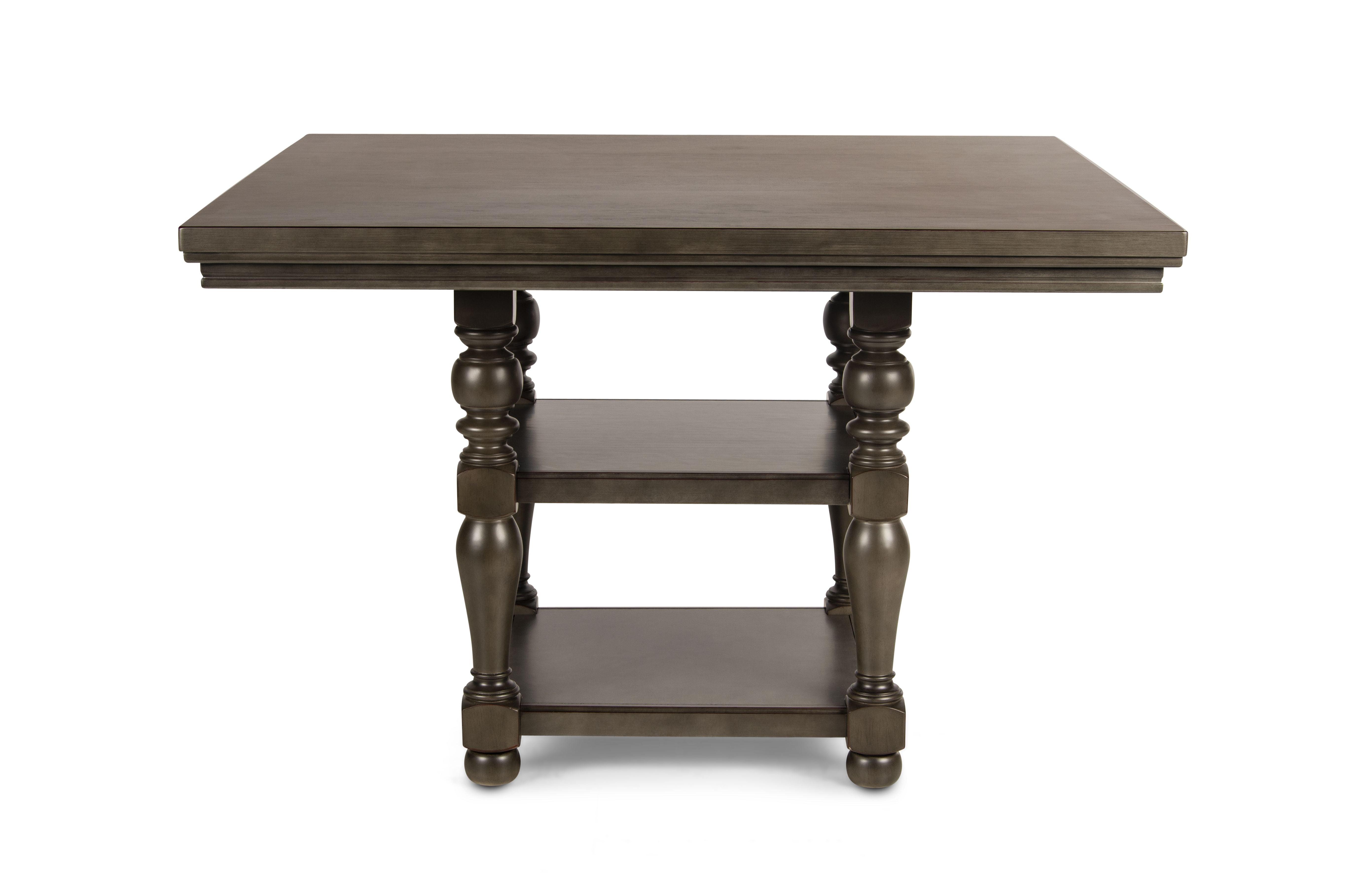 Steve Silver Furniture - Caswell - Counter Table - Dark Gray - 5th Avenue Furniture