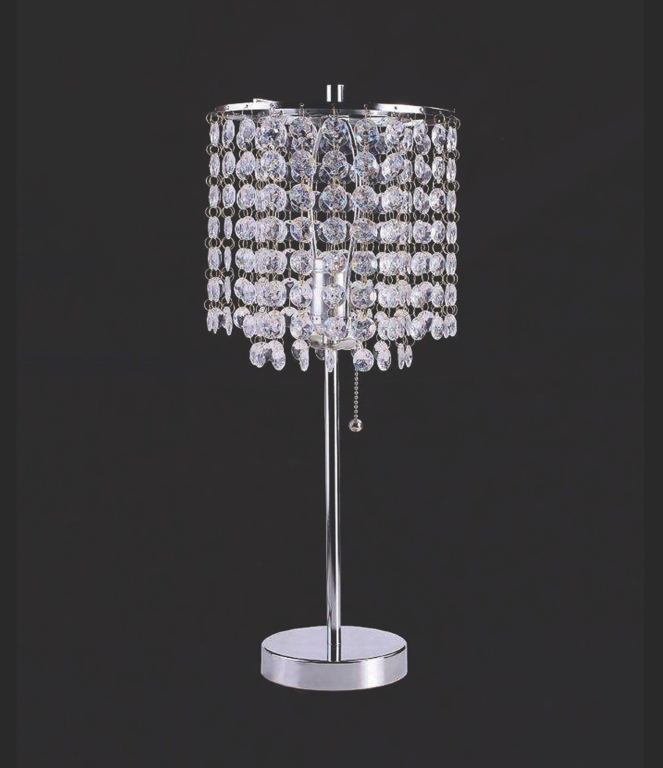 Crown Mark - Table Lamp - Chrome - 5th Avenue Furniture