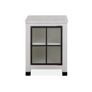 Magnussen Furniture - Harper Springs - Chairside End Table - Silo White - 5th Avenue Furniture