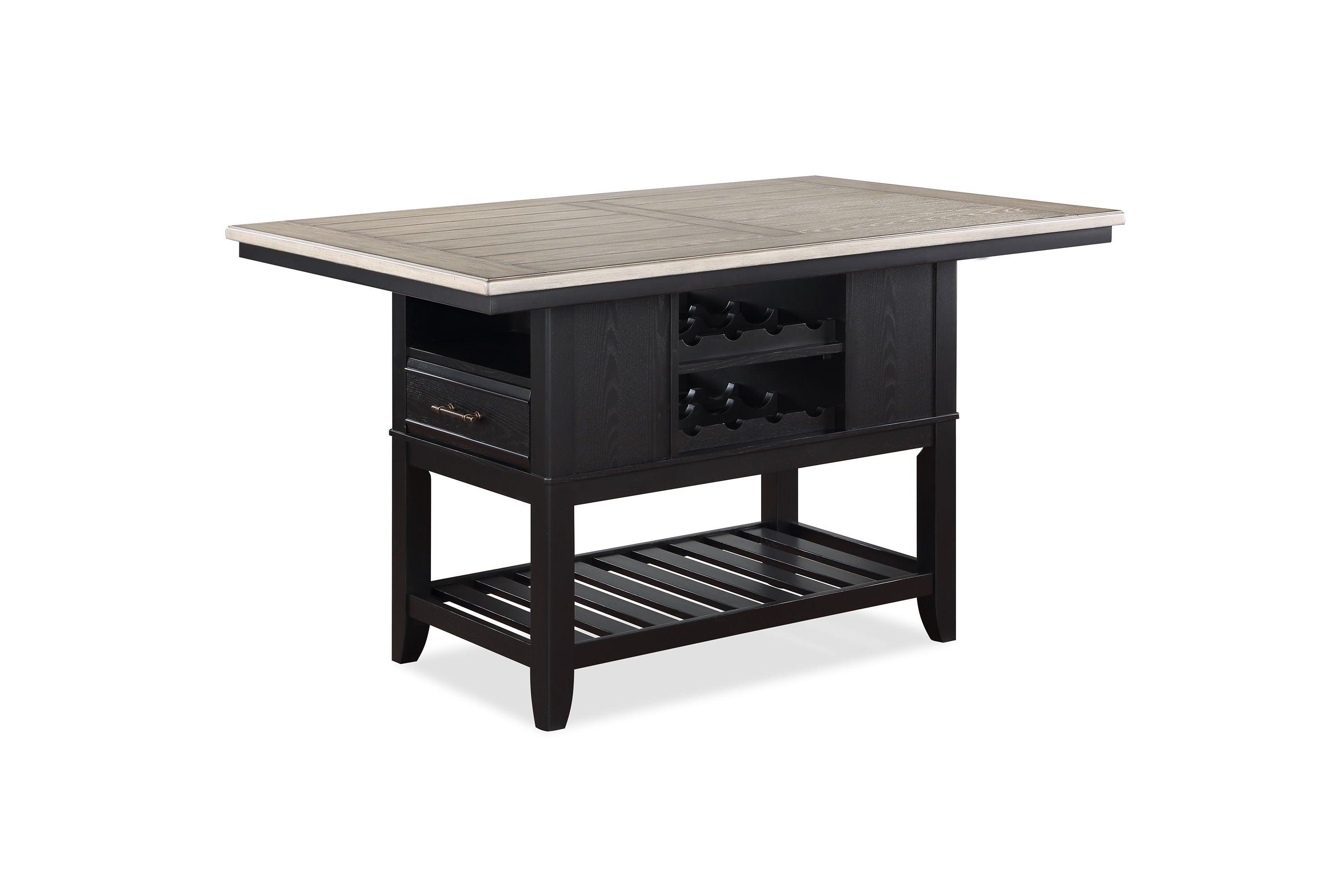 Crown Mark - Frey - Counter Height Table - Brown - 5th Avenue Furniture