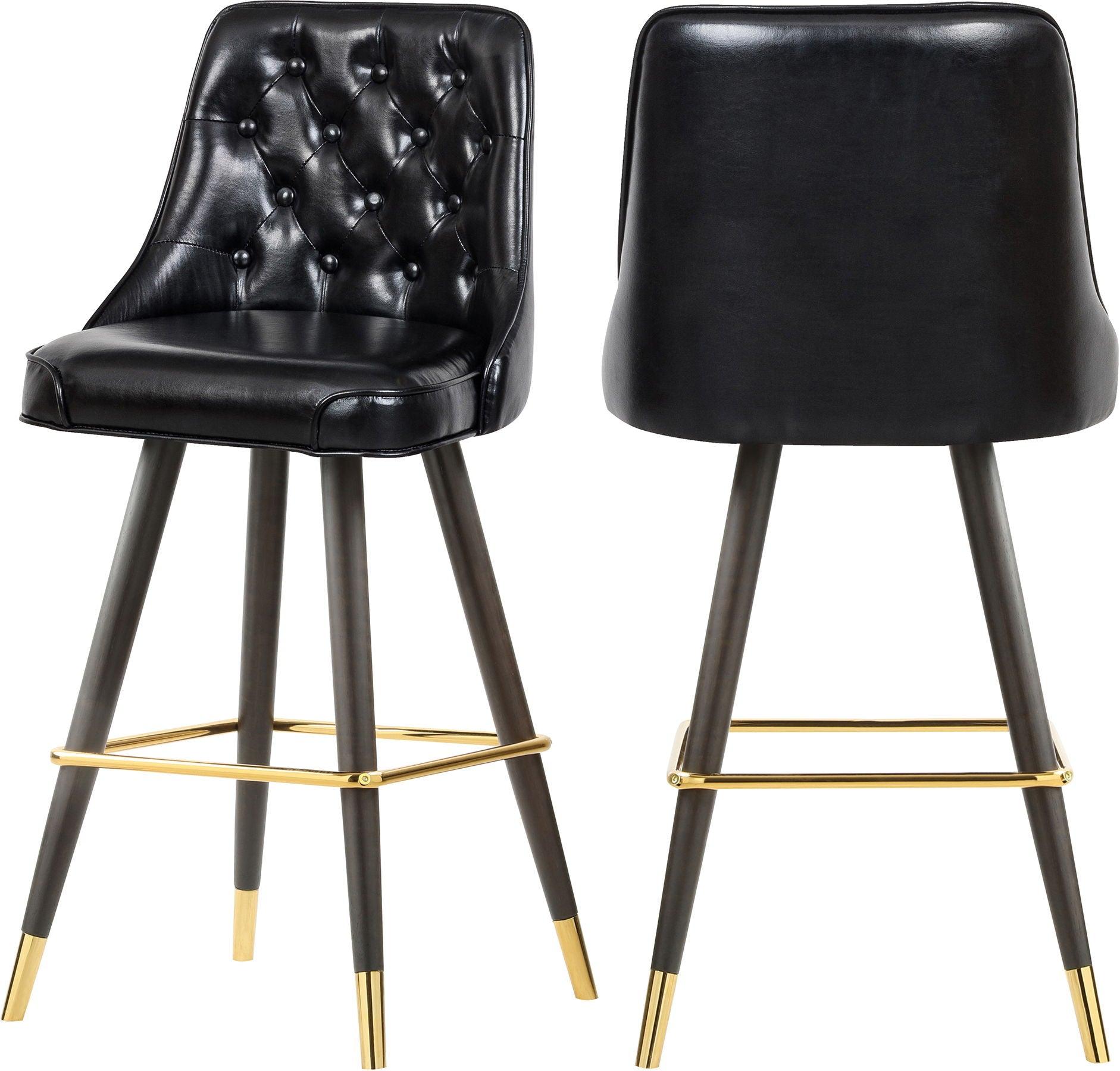 Meridian Furniture - Portnoy - Counter Bar Stool (Set of 2) - 5th Avenue Furniture