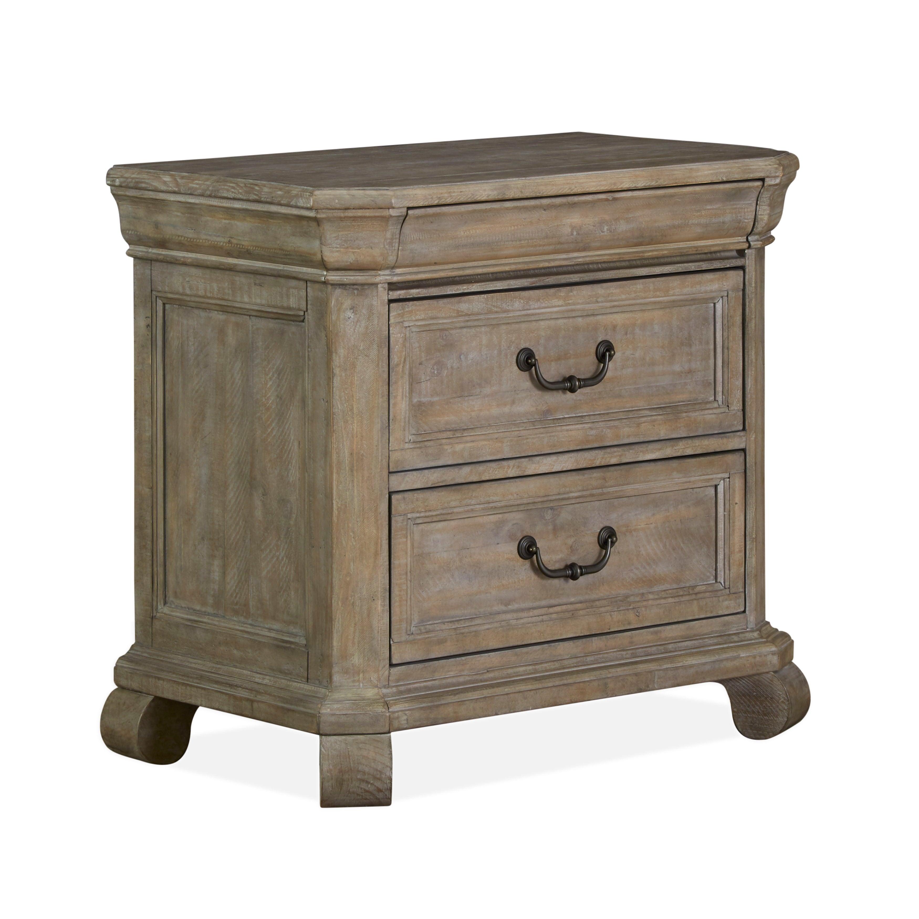 Magnussen Furniture - Tinley Park - Drawer Nightstand - Dove Tail Grey - 5th Avenue Furniture