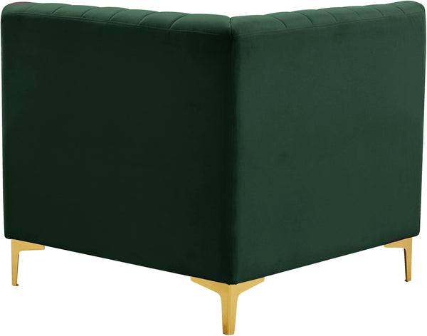 Meridian Furniture - Alina - Corner Chair - 5th Avenue Furniture