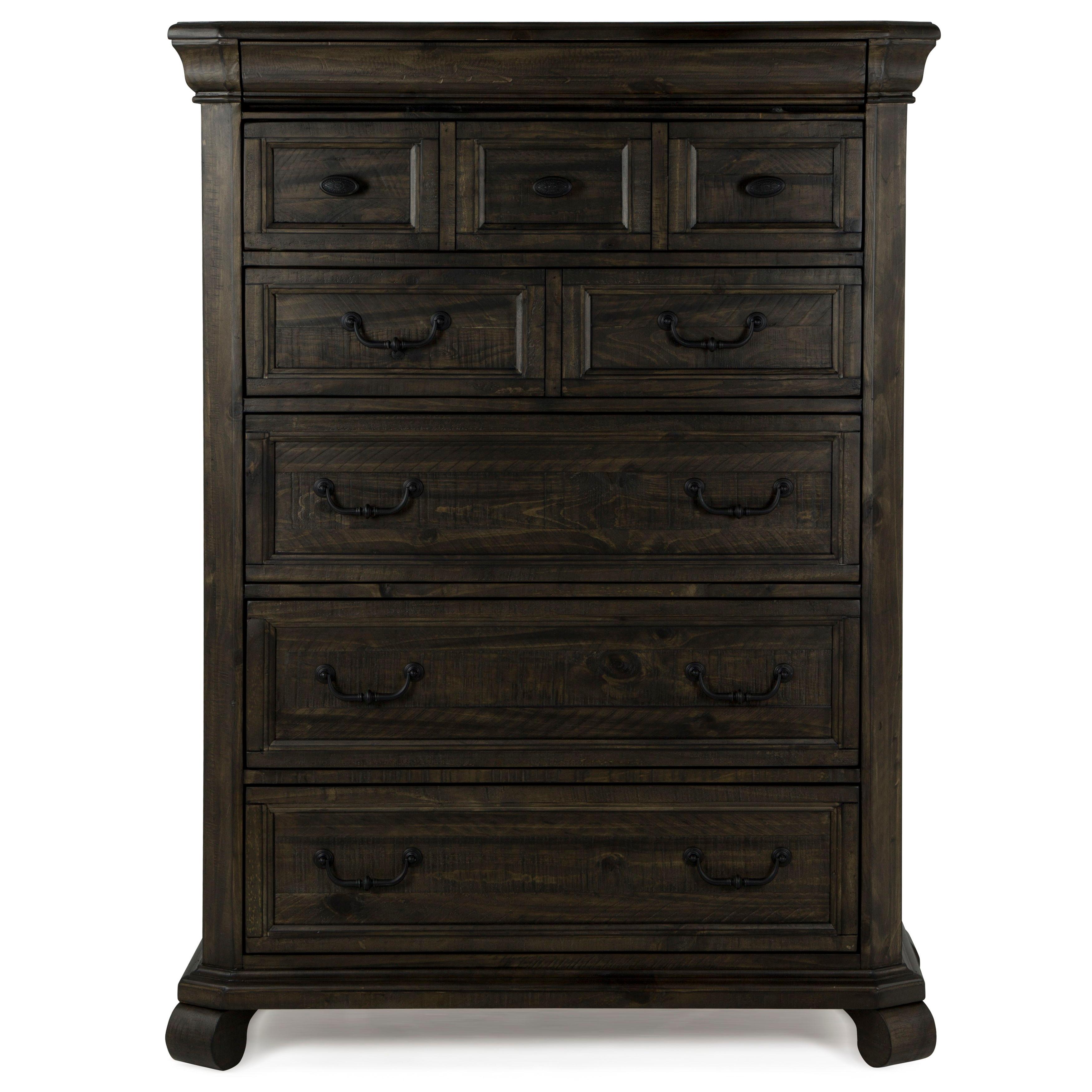 Magnussen Furniture - Bellamy - Drawer Chest - Peppercorn - 5th Avenue Furniture