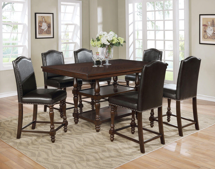 Crown Mark - Langley - Counter Height Table - 5th Avenue Furniture