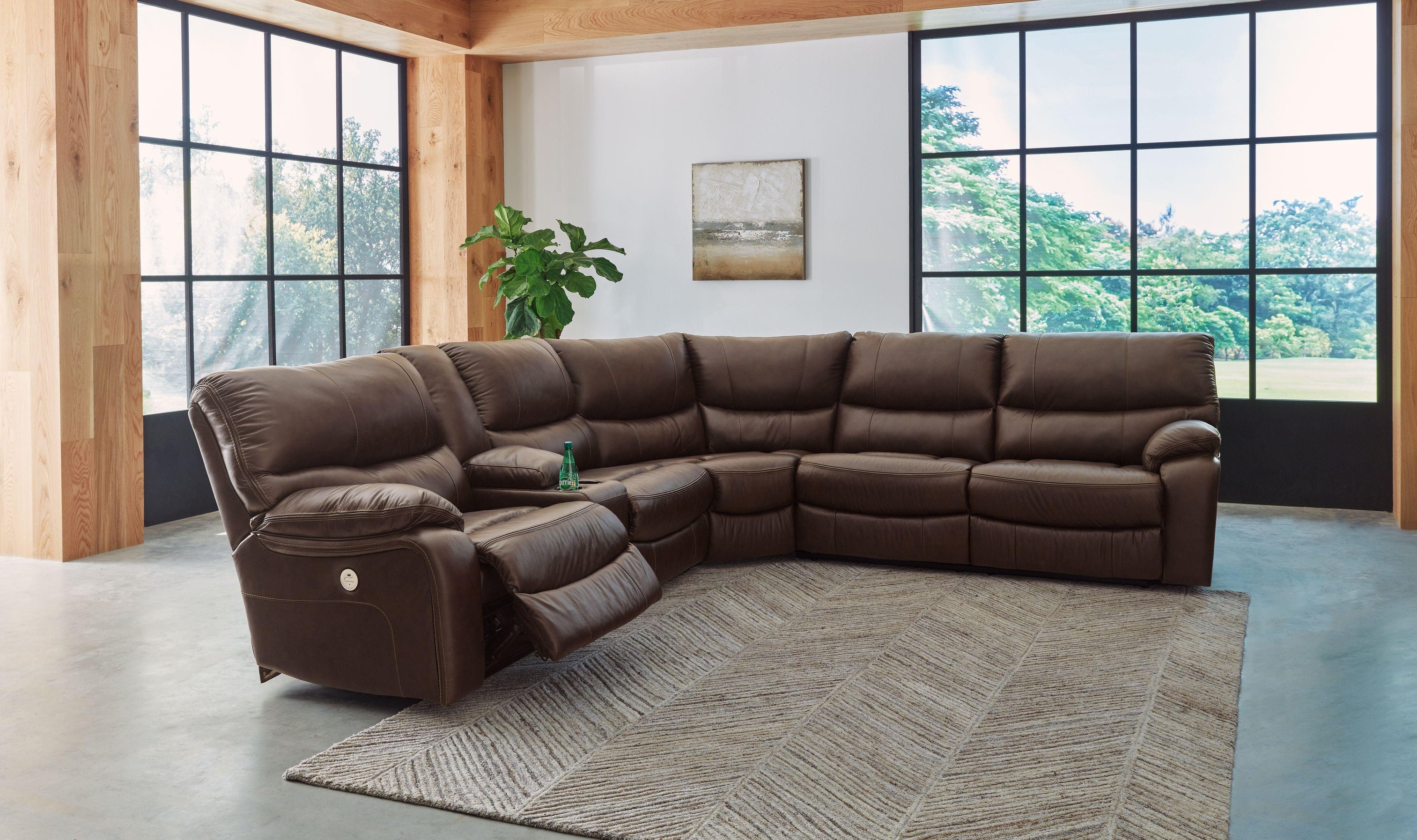 Signature Design by Ashley® - Family Circle - Power Reclining Sectional - 5th Avenue Furniture